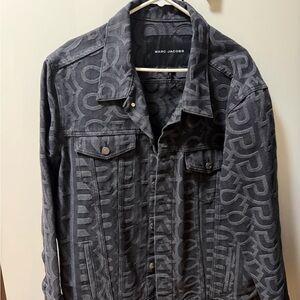 Marc Jacobs Black Patterned Jacket